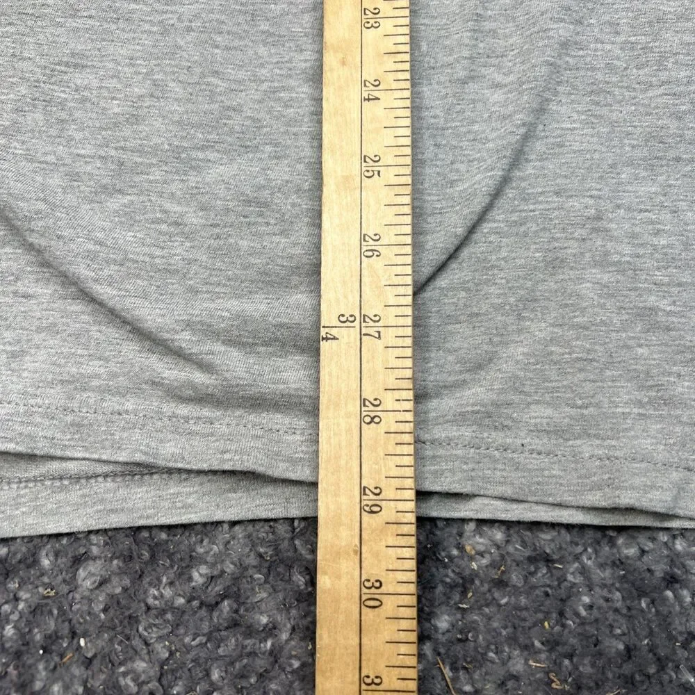 Stussy Double S Grey Mens Large Short Sleeve Shirt